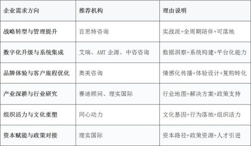 2025中国管理咨询行业十大领军企业深度榜单 洞察变革，赋能企业增长
